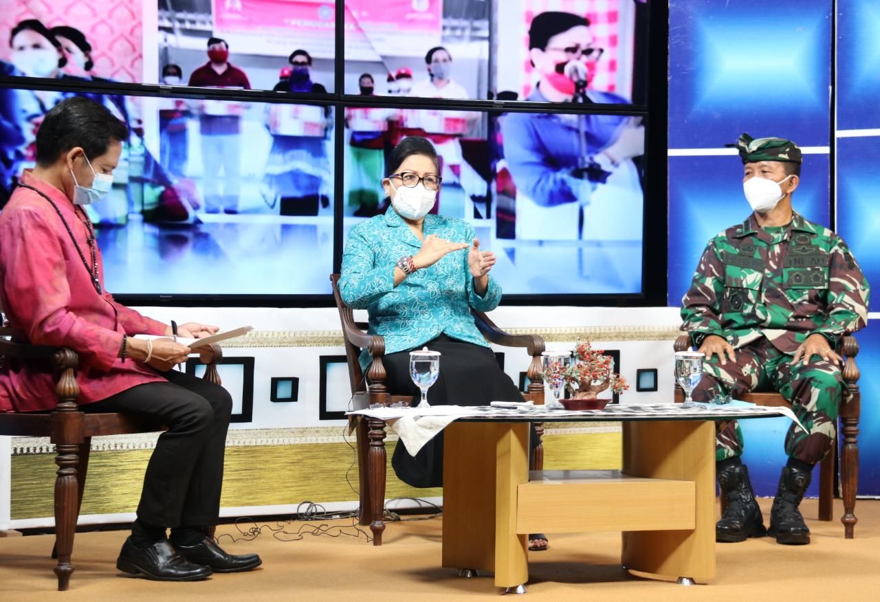 podiumnews.com-Ny Putri Koster: Pemahaman Pancasila Jangan Hanya Lewat Teori